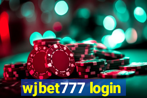 wjbet777 login